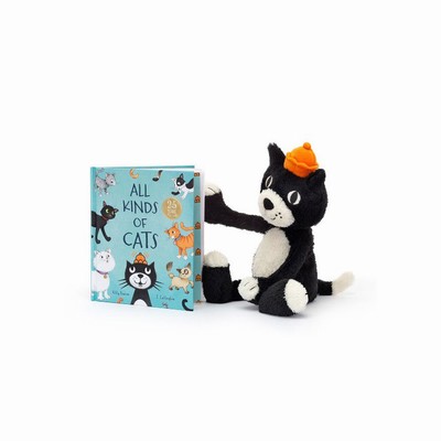 Jellycat All Kinds of Cats and Jellycat Jack Medium USA | 06932GBJC